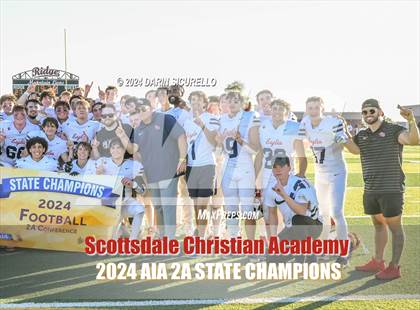 Thumbnail 1 in Scottsdale Christian Academy vs Pima (AIA 2A Division Final - Awards) photogallery.