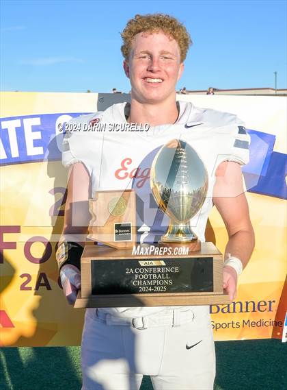 Thumbnail 2 in Scottsdale Christian Academy vs Pima (AIA 2A Division Final - Awards) photogallery.