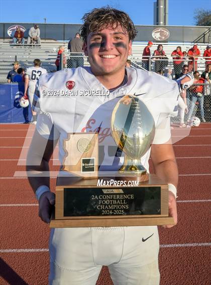 Thumbnail 3 in Scottsdale Christian Academy vs Pima (AIA 2A Division Final - Awards) photogallery.