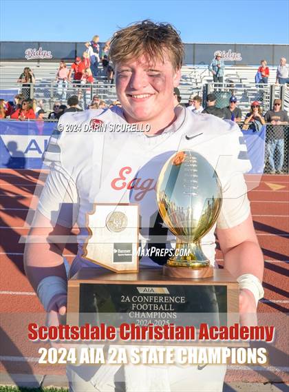 Thumbnail 3 in Scottsdale Christian Academy vs Pima (AIA 2A Division Final - Awards) photogallery.