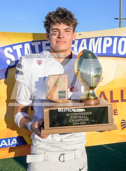 Thumbnail 2 in Scottsdale Christian Academy vs Pima (AIA 2A Division Final - Awards) photogallery.