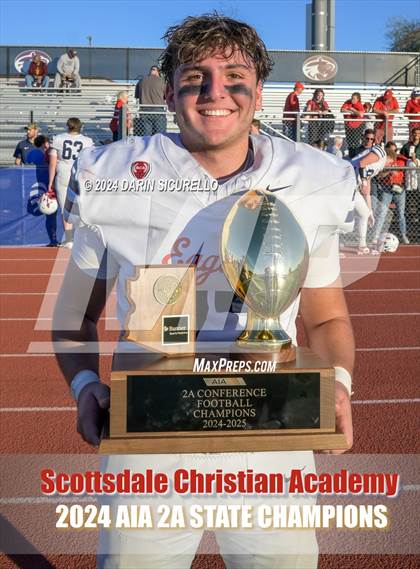 Thumbnail 1 in Scottsdale Christian Academy vs Pima (AIA 2A Division Final - Awards) photogallery.