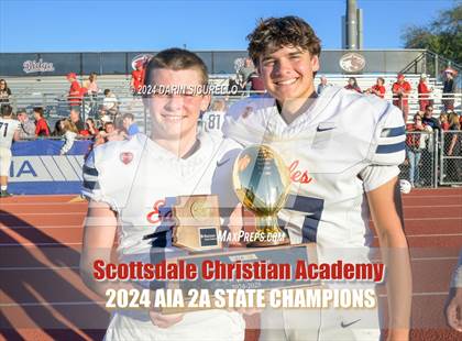 Thumbnail 3 in Scottsdale Christian Academy vs Pima (AIA 2A Division Final - Awards) photogallery.