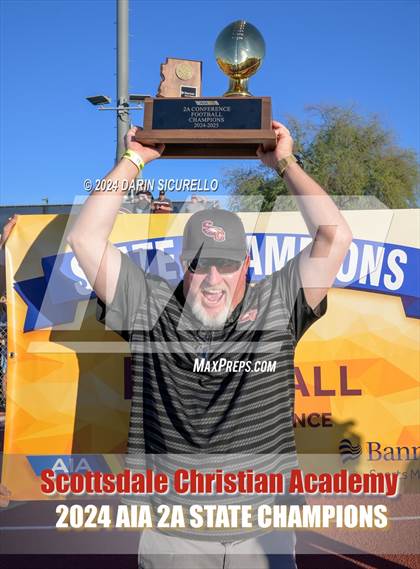 Thumbnail 3 in Scottsdale Christian Academy vs Pima (AIA 2A Division Final - Awards) photogallery.