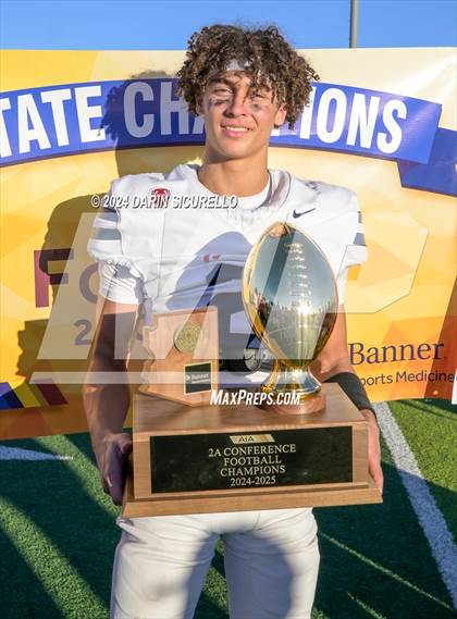 Thumbnail 1 in Scottsdale Christian Academy vs Pima (AIA 2A Division Final - Awards) photogallery.