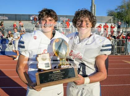 Thumbnail 3 in Scottsdale Christian Academy vs Pima (AIA 2A Division Final - Awards) photogallery.
