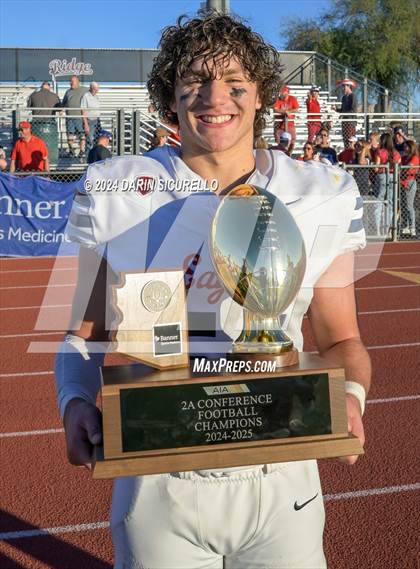 Thumbnail 2 in Scottsdale Christian Academy vs Pima (AIA 2A Division Final - Awards) photogallery.