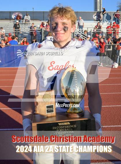 Thumbnail 1 in Scottsdale Christian Academy vs Pima (AIA 2A Division Final - Awards) photogallery.