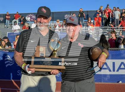 Thumbnail 3 in Scottsdale Christian Academy vs Pima (AIA 2A Division Final - Awards) photogallery.