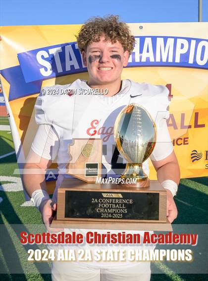 Thumbnail 1 in Scottsdale Christian Academy vs Pima (AIA 2A Division Final - Awards) photogallery.