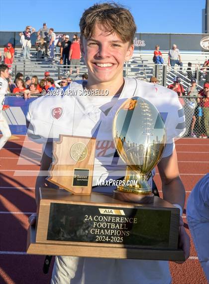 Thumbnail 2 in Scottsdale Christian Academy vs Pima (AIA 2A Division Final - Awards) photogallery.