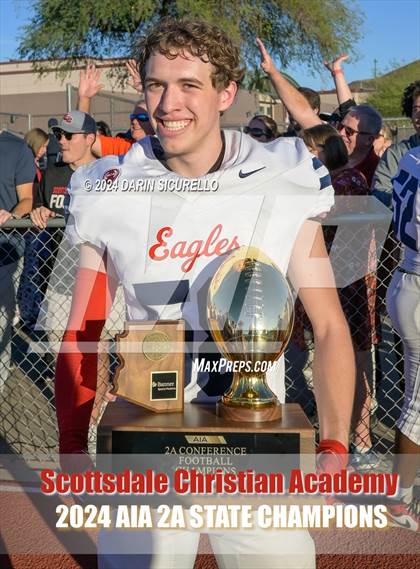 Thumbnail 3 in Scottsdale Christian Academy vs Pima (AIA 2A Division Final - Awards) photogallery.