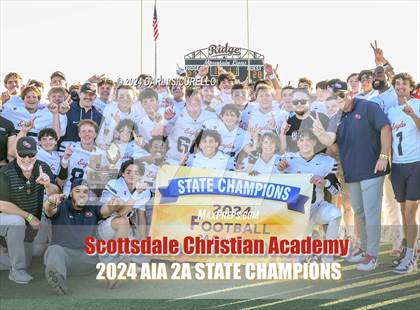 Thumbnail 3 in Scottsdale Christian Academy vs Pima (AIA 2A Division Final - Awards) photogallery.