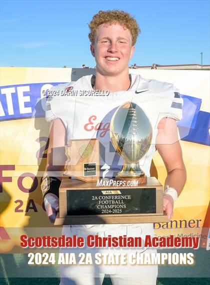 Thumbnail 3 in Scottsdale Christian Academy vs Pima (AIA 2A Division Final - Awards) photogallery.