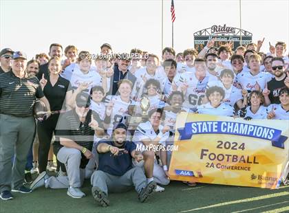 Thumbnail 1 in Scottsdale Christian Academy vs Pima (AIA 2A Division Final - Awards) photogallery.