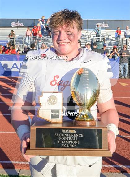 Thumbnail 2 in Scottsdale Christian Academy vs Pima (AIA 2A Division Final - Awards) photogallery.