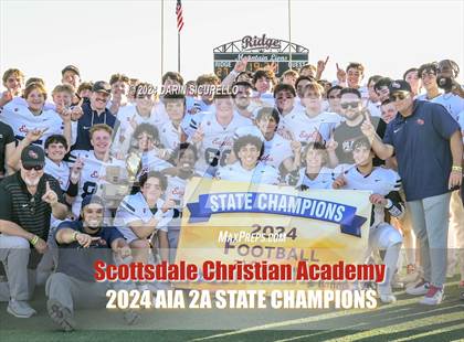 Thumbnail 3 in Scottsdale Christian Academy vs Pima (AIA 2A Division Final - Awards) photogallery.