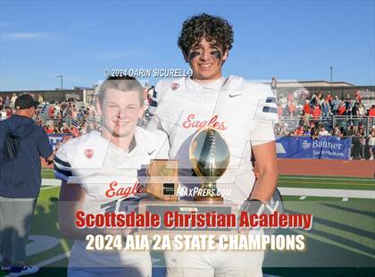 Thumbnail 1 in Scottsdale Christian Academy vs Pima (AIA 2A Division Final - Awards) photogallery.