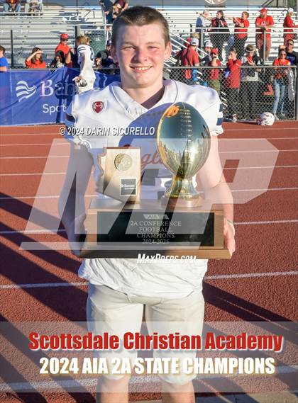 Thumbnail 1 in Scottsdale Christian Academy vs Pima (AIA 2A Division Final - Awards) photogallery.