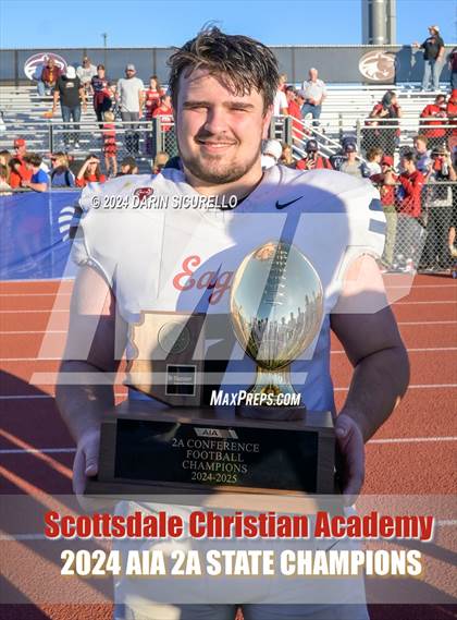 Thumbnail 2 in Scottsdale Christian Academy vs Pima (AIA 2A Division Final - Awards) photogallery.