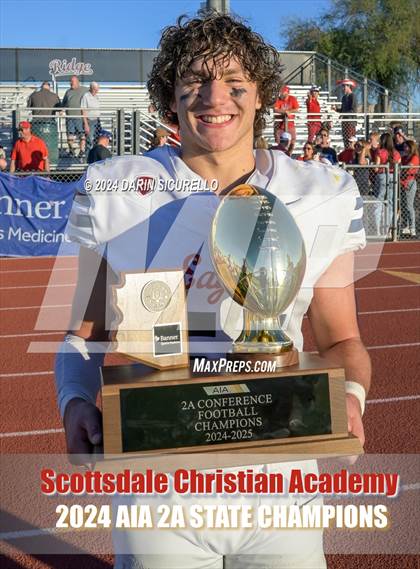 Thumbnail 3 in Scottsdale Christian Academy vs Pima (AIA 2A Division Final - Awards) photogallery.
