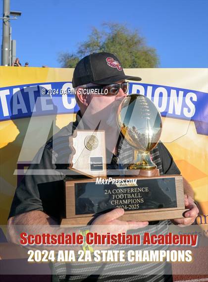 Thumbnail 3 in Scottsdale Christian Academy vs Pima (AIA 2A Division Final - Awards) photogallery.