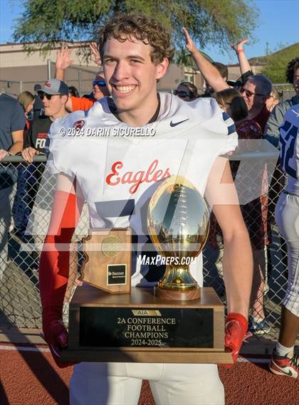Thumbnail 2 in Scottsdale Christian Academy vs Pima (AIA 2A Division Final - Awards) photogallery.