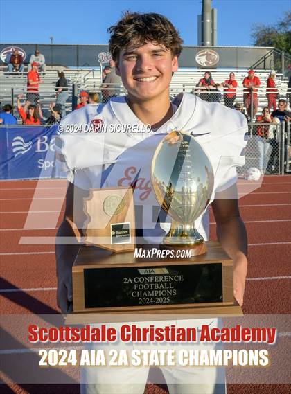 Thumbnail 2 in Scottsdale Christian Academy vs Pima (AIA 2A Division Final - Awards) photogallery.
