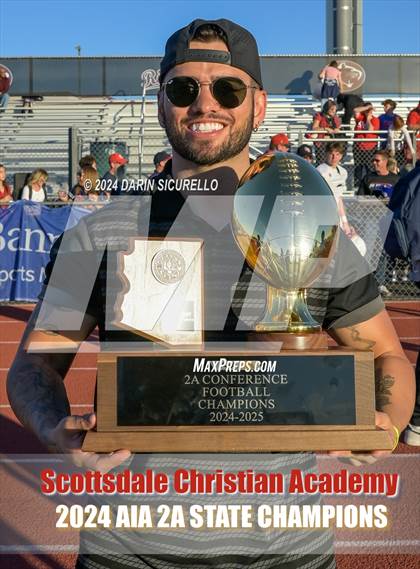 Thumbnail 1 in Scottsdale Christian Academy vs Pima (AIA 2A Division Final - Awards) photogallery.