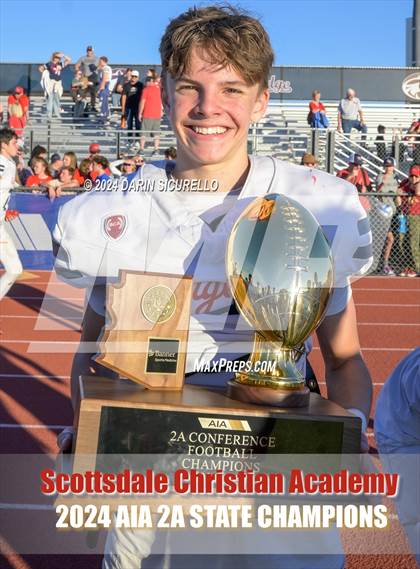 Thumbnail 3 in Scottsdale Christian Academy vs Pima (AIA 2A Division Final - Awards) photogallery.