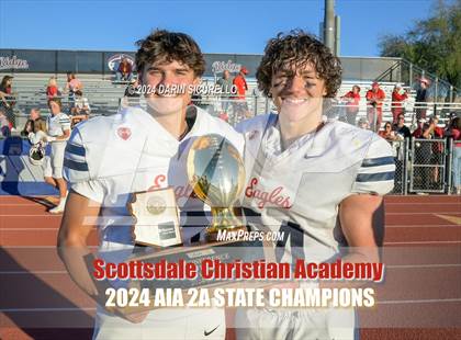 Thumbnail 1 in Scottsdale Christian Academy vs Pima (AIA 2A Division Final - Awards) photogallery.