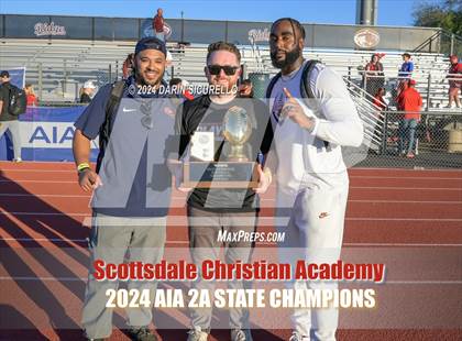 Thumbnail 3 in Scottsdale Christian Academy vs Pima (AIA 2A Division Final - Awards) photogallery.