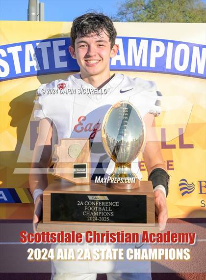 Thumbnail 3 in Scottsdale Christian Academy vs Pima (AIA 2A Division Final - Awards) photogallery.