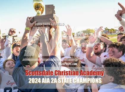 Thumbnail 1 in Scottsdale Christian Academy vs Pima (AIA 2A Division Final - Awards) photogallery.