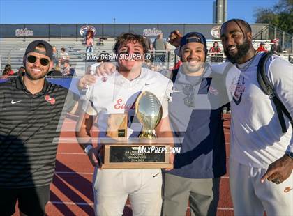 Thumbnail 3 in Scottsdale Christian Academy vs Pima (AIA 2A Division Final - Awards) photogallery.
