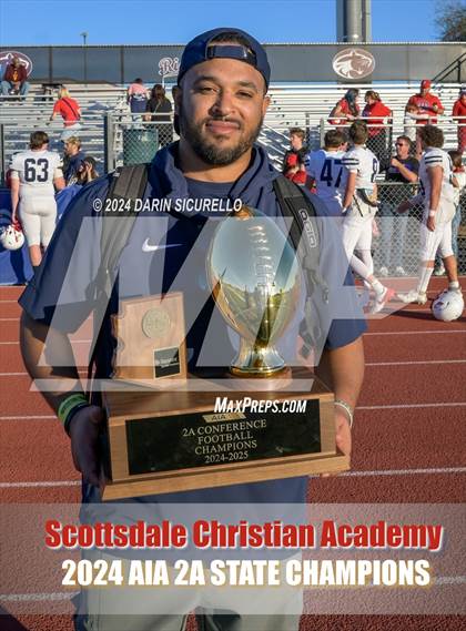 Thumbnail 1 in Scottsdale Christian Academy vs Pima (AIA 2A Division Final - Awards) photogallery.