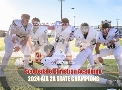 Thumbnail 3 in Scottsdale Christian Academy vs Pima (AIA 2A Division Final - Awards) photogallery.