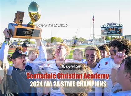 Thumbnail 2 in Scottsdale Christian Academy vs Pima (AIA 2A Division Final - Awards) photogallery.