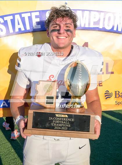Thumbnail 2 in Scottsdale Christian Academy vs Pima (AIA 2A Division Final - Awards) photogallery.