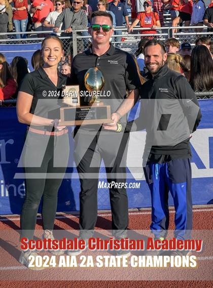 Thumbnail 2 in Scottsdale Christian Academy vs Pima (AIA 2A Division Final - Awards) photogallery.