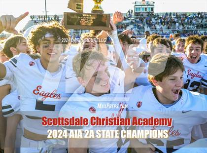 Thumbnail 1 in Scottsdale Christian Academy vs Pima (AIA 2A Division Final - Awards) photogallery.