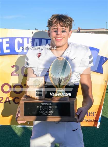 Thumbnail 1 in Scottsdale Christian Academy vs Pima (AIA 2A Division Final - Awards) photogallery.