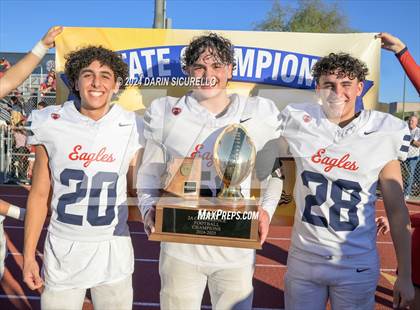 Thumbnail 3 in Scottsdale Christian Academy vs Pima (AIA 2A Division Final - Awards) photogallery.