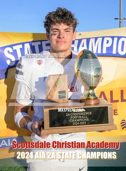 Thumbnail 3 in Scottsdale Christian Academy vs Pima (AIA 2A Division Final - Awards) photogallery.