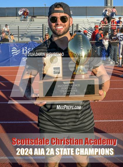 Thumbnail 3 in Scottsdale Christian Academy vs Pima (AIA 2A Division Final - Awards) photogallery.