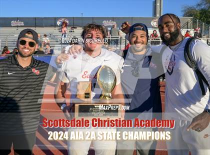 Thumbnail 1 in Scottsdale Christian Academy vs Pima (AIA 2A Division Final - Awards) photogallery.