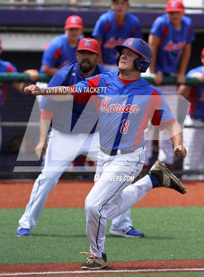 Thumbnail 3 in Marion vs. Cheney (KSHSAA 3A Quarterfinal) photogallery.