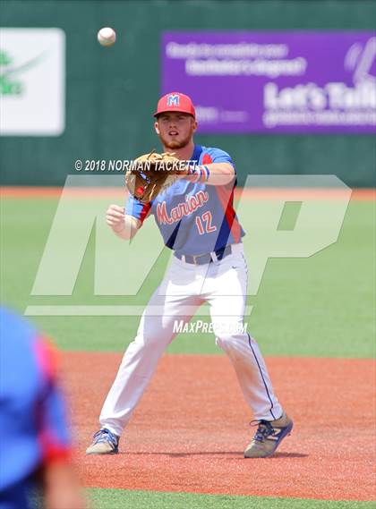 Thumbnail 3 in Marion vs. Cheney (KSHSAA 3A Quarterfinal) photogallery.