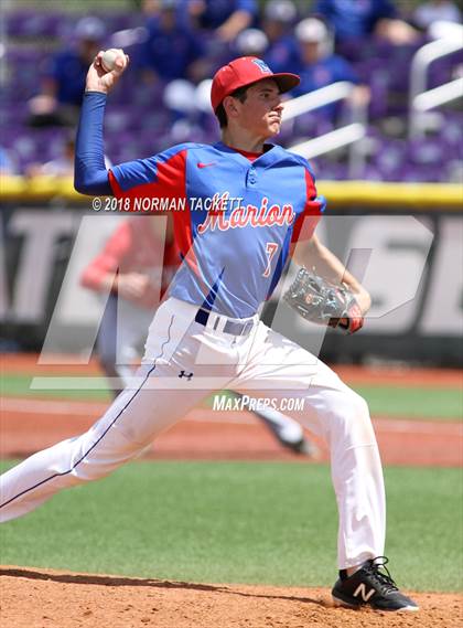 Thumbnail 2 in Marion vs. Cheney (KSHSAA 3A Quarterfinal) photogallery.