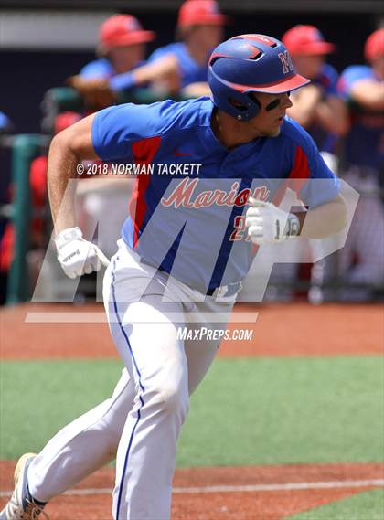 Thumbnail 3 in Marion vs. Cheney (KSHSAA 3A Quarterfinal) photogallery.